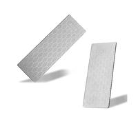 Pietra for affilare i coltelli, 2 pezzi di pietra for diamantata 400 + 1000 Affilacoltelli for la