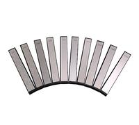 Pietra for affilare i coltelli, set da 10 pezzi di pietra for con diamante for bordi