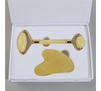 Pietra Gua Sha, Giada Naturale, Strumento Per Massaggio Gua Sha, Strumenti Per Il Viso In Giada Gua Sha, Pietra In Primo Piano Per La Pelle Del Corpo Del Viso Per Massaggiatore SPA Strumenti Per La Cura Della Pelle,Set Dito Di Topazio