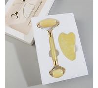 Pietra Gua Sha, Giada Naturale, Strumento Per Massaggio Gua Sha, Strumenti Per Il Viso In Giada Gua Sha, Pietra In Primo Piano Per La Pelle Del Corpo Del Viso Per Massaggiatore SPA Strumenti Per La Cura Della Pelle,Topazio Set Cuore