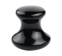 Pietra Guasha Massaggio Guazzo Raschietto for il viso Rullo di giada Massaggiatore Set Nero Ossidiana Gua Sha Bordo Strumento for la cura della pelle del viso (Color : Type 8)