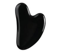 Pietra Guasha Massaggio Guazzo Raschietto for il viso Rullo di giada Massaggiatore Set Nero Ossidiana Gua Sha Bordo Strumento for la cura della pelle del viso (Color : Type 9)