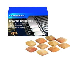 Pietra Lavica Briquette Campingaz Mattonelle Ceramiche Barbecue A Gas 40 Pz