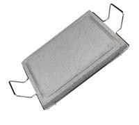Pietra Lavica dell'Etna Professionale Piastra ollare 2.2cm e Supporto in Metallo