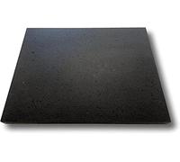 Pietra Lavica Etnea - Ollare Piastra Liscia per Pizza, Carne, Verdure - Misure a Scelta (20 x 20)