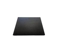 Pietra Lavica Etnea - Ollare Piastra Liscia per Pizza, Carne, Verdure - Misure a Scelta (30 X 25)