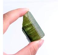 Pietra Naturale 1PC Naturale Rare Verde Tormalina Quarzt Pietra Grezza Pietra Preziosa Grezza Minerale Campione Irregolare Cristalli Collezione Reiki .Regali Fai da Te