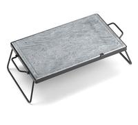 Pietra Ollare 30x40 cm con Supporto Pieghevole Ompagrill DS30/40/BLACK