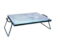Pietra Ollare Bistecchiera Lavica 30x40 cm in Acciaio Bauer