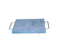 PIETRA OLLARE C/TELAIO CROMATO 25X35X2,5 CM