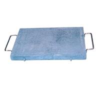 PIETRA OLLARE CON TELAIO CROMATO 25X35X2,5 CM