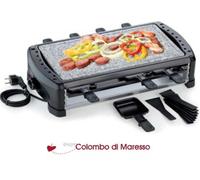 PIETRA OLLARE RACLETTE BISTECCHIERA BISTECCHIERE GRILL DA TAVOLO EVA ZERMATT [EEK: E]