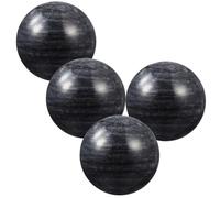 Pietra Palline Nera Massaggio in 4 Pezzi per Mani per Anziani | Superficie Liscia, Formato Tascabile, Uso Pratico Quotidiano, Aiuta a Muovere le Dita e Allenare la Mano Colore Casuale