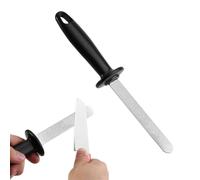 Pietra per affilare coltelli professionale a doppia faccia con manico antiscivolo per chef di nera da 8,7 pollici