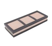 Pietra per affilare con base antiscivolo, pietra per affilare coltelli, pietra per affilare a umido per coltelli da cucina, mola da 200 mm con base in gomma per uso domestico, non (Topazio grana 1000)