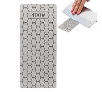 Pietra per affilare diamantata - Piastra per affilatura antiscivolo multiuso Ideale per affilare lame di coltelli, coltelli e utensili | Strumento di rettifica ad alta precisione con piastra diamantat