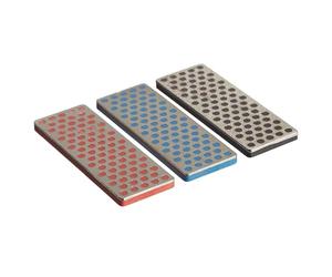 Pietra per affilare DMT Mini Diamant Sci e Snowboard, 70 mm, kit da 3 pezzi, WS7K