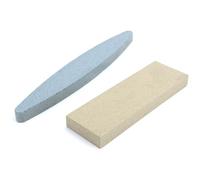 Pietra per affilare - pietra di alta qualità, doppia faccia, ideale per affilare coltelli, realizzata in materiale resistente, facile da usare e trasportare. *