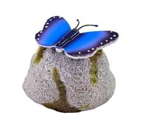 Pietra per giardino, ciottoli artificiali luminosi con LED solare, pietre decorative per giardino, per patio, sentiero, terrazza, prato, interni, esterni, stagni e paesaggi