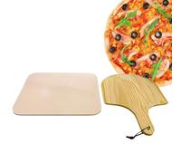 Pietra Per Pizza - Affidabile Da 15 X 12 Pollici, Tagliere, Piastra Per Piza Resistente Al Calore, Pala In Legno Inclusa | Pietra Per Pizza Professionale Per Griglia Per Forno, Barbecue, Torta Di Pan