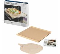 Pietra piastra forno refrattaria con pala in legno pizza 484000000276 Whirlpool