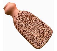 Pietra pomice naturale composta da terra cotta, antica valle dell'Indo, scrubber per piedi, rimozione calli e pelle morta, strumenti per pedicure, esfoliante per piedi, talloni screpolati, luffa per