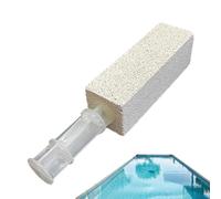 Pietra pomice per la pulizia, pietra pomice - detergente per WC - Pietra di pulizia con bastone - Potente pulizia pesante per cucina e vasca da bagno