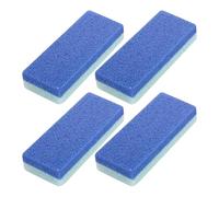 Pietra pomice per piedi, strumento per pedicure, 4 pezzi, spugna per pulizia ammorbidente, per la riparazione della pelle dura, per donne e uomini, uso quotidiano, doccia a casa