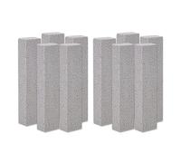 Pietra Pomice per WC, Pietra Pomice Pulizia, Cleaning Block WC, per La Pulizia di WC, Lavelli di Cucina, Piscine, Pareti Piastrellate, Griglie per Barbecue, 10 Pezzi, 15 x 3.5 x 2.5cm