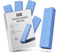 Pietra Pomice WC Block - Pietra Detergente Blu (5 Pezzi) - Pietra Di Pulizia Mir
