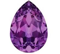 Pietra portafortuna di febbraio 3,25 carati ametista naturale (Katela) gemma taglio a pera certificata in laboratorio gemma sciolta uomo o donna gioielli che fanno gemma-B0C55GVW-DNM