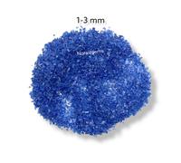 Pietra preziosa blu idroquarzo schiacciata grossolana per la lavorazione...