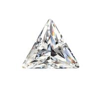 Pietra preziosa di moissanite sciolta tagliata da 0,3 a 3 carati che supera i tester del diamante per la creazione di gioielli unici, D-4mm 0.3ct, Moissanite