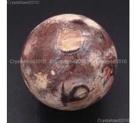 Pietra preziosa naturale sfera rotonda cristallo sfera curativa massaggio pie...