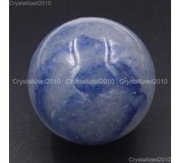 Pietra preziosa naturale sfera rotonda cristallo sfera curativa massaggio pie...