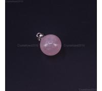 Pietra preziosa naturale sfera rotonda pietra mista Reiki Chakra guarigione p...