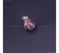 Pietra preziosa naturale sfera rotonda pietra mista Reiki Chakra guarigione p...
