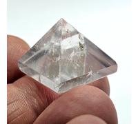 Pietra preziosa piramide di quarzo brasiliano cristallo autentico tutto guari...