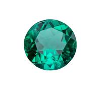 Pietra preziosa sciolta dello smeraldo del taglio rotondo 1-5Ct per la progettazione avanzata dei monili per gli anelli e gli orecchini, 12mm-APX-6.2ct-AGL, Moissanite