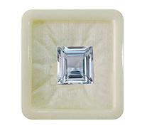 Pietra preziosa sfusa calibrata di acquamarina naturale da 55Carat, forma quadrata sfaccettata da 5 carati, pietra portafortuna per la guarigione dei chakra, prezzo accessibile.