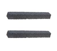 Pietra ravviva mola in carburo di silicio nera 2 pezzi | Per mole in corindone e mole abrasive, ravviva e mantiene il piano, favorisce una rotazione uniforme in officina