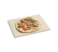 Pietra refrattaria BURNHARD® Cordierite, 38x30x1,5 cm, resistente al calore, distribuzione uniforme del calore, impasto croccante, per forno e grill - Pietra Deluxe