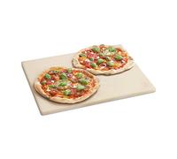 Pietra refrattaria per pizza 45 x 35 x 1,5 cm rettangolare in cordierite, per cuocere pane, tarte flambée e pizza, pietra refrattaria per il barbecue