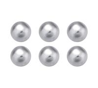 Pietra Refrigerante per Vino in Acciaio Inox, Riutilizzabile, Argento | Raffreddamento senza Diluizione, Forma Rotonda, Scatola, per Liquori e Bicchieri Rocks
