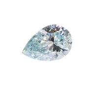 Pietra sciolta della moissanite del taglio della pera di 10X5mm - di 10X14mm con alta durezza che supera i tester del diamante per la fabbricazione dei gioielli, 7x10mm 2.0ct, Moissanite