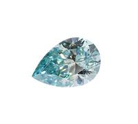Pietra sciolta della moissanite del taglio della pera di 10X5mm - di 10X14mm con alta durezza che supera i tester del diamante per la fabbricazione dei gioielli, 3x5mm 0.3ct, Moissanite