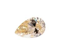Pietra sciolta della moissanite del taglio della pera di 10X5mm - di 10X14mm con alta durezza che supera i tester del diamante per la fabbricazione dei gioielli, 3x5mm 0.3ct, Moissanite