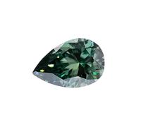 Pietra sciolta della moissanite del taglio della pera di 10X5mm - di 10X14mm con alta durezza che supera i tester del diamante per la fabbricazione dei gioielli, 3x5mm 0.3ct, Moissanite