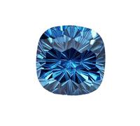 Pietra sciolta dello zircone cubico tagliato pirotecnico del cuscino 1Ct per progettazione unica dei monili, 9x9mm, Moissanite