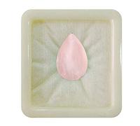 Pietra sfusa di corniola rosa naturale calibrata da 55 carati, forma cabochon a forma di pera, pietra portafortuna per la guarigione dei chakra, creazione di gioielli, pietra da 4 carati.